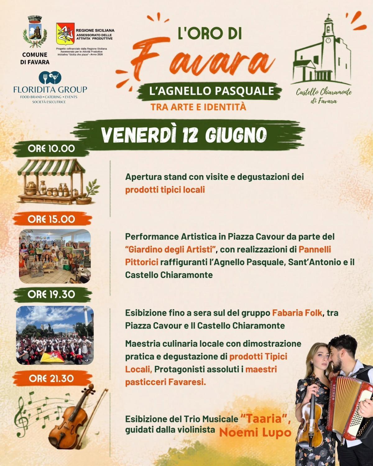 Trio “Taaria” – Noemi Lupo - XXVIII Sagra dell'Agnello Pasquale (inizio ore 21:30)