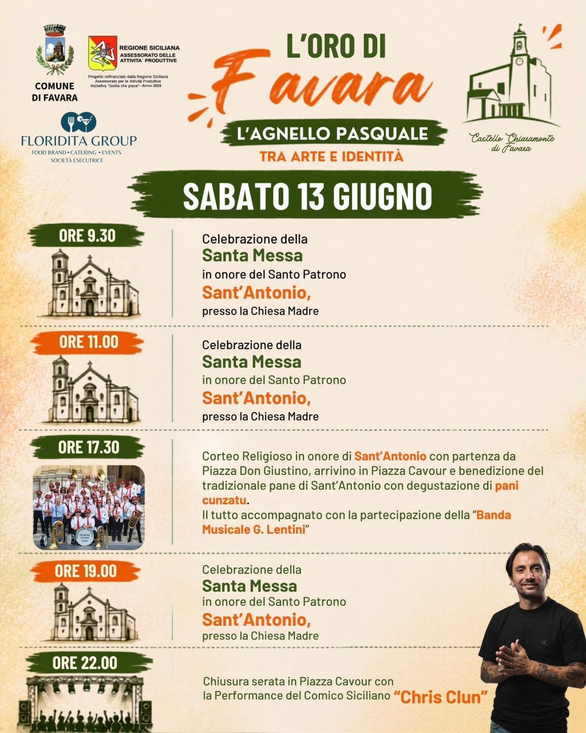 Corteo religioso (inizio ore 17.30)