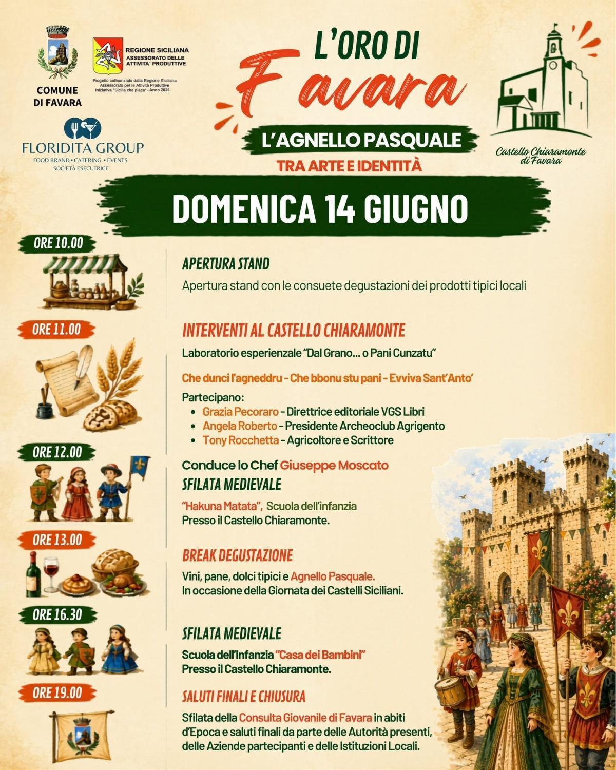 Sfilata medievale - XXVIII Sagra dell'Agnello Pasquale (inizio ore 12.00)