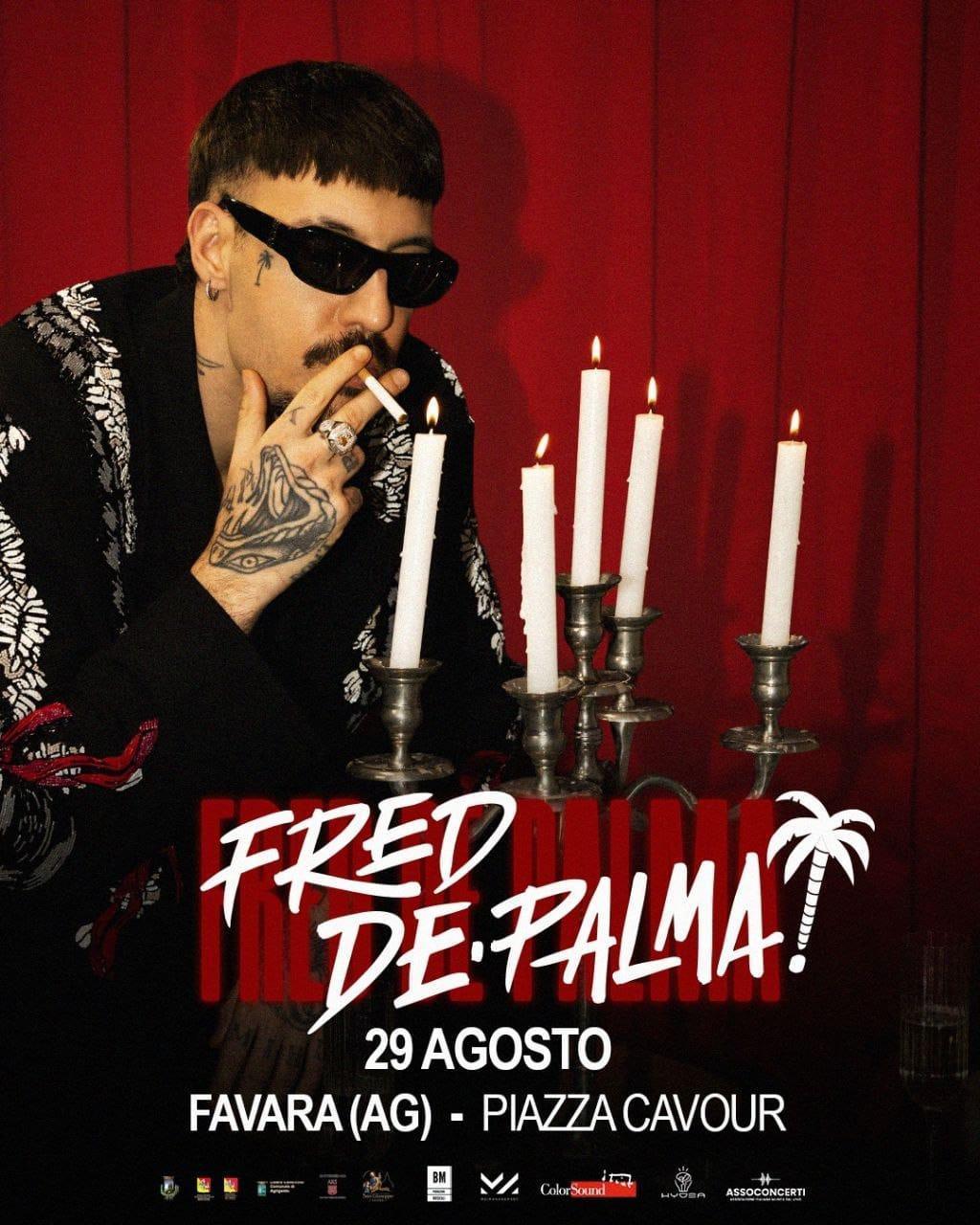 Concerto Fred de Palma (Inizio 21.00)