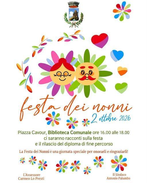 Festa dei Nonni (dalle ore 16.00 alle 18.00) Festa dei Nonni (dalle ore 16.00 alle 18.00)