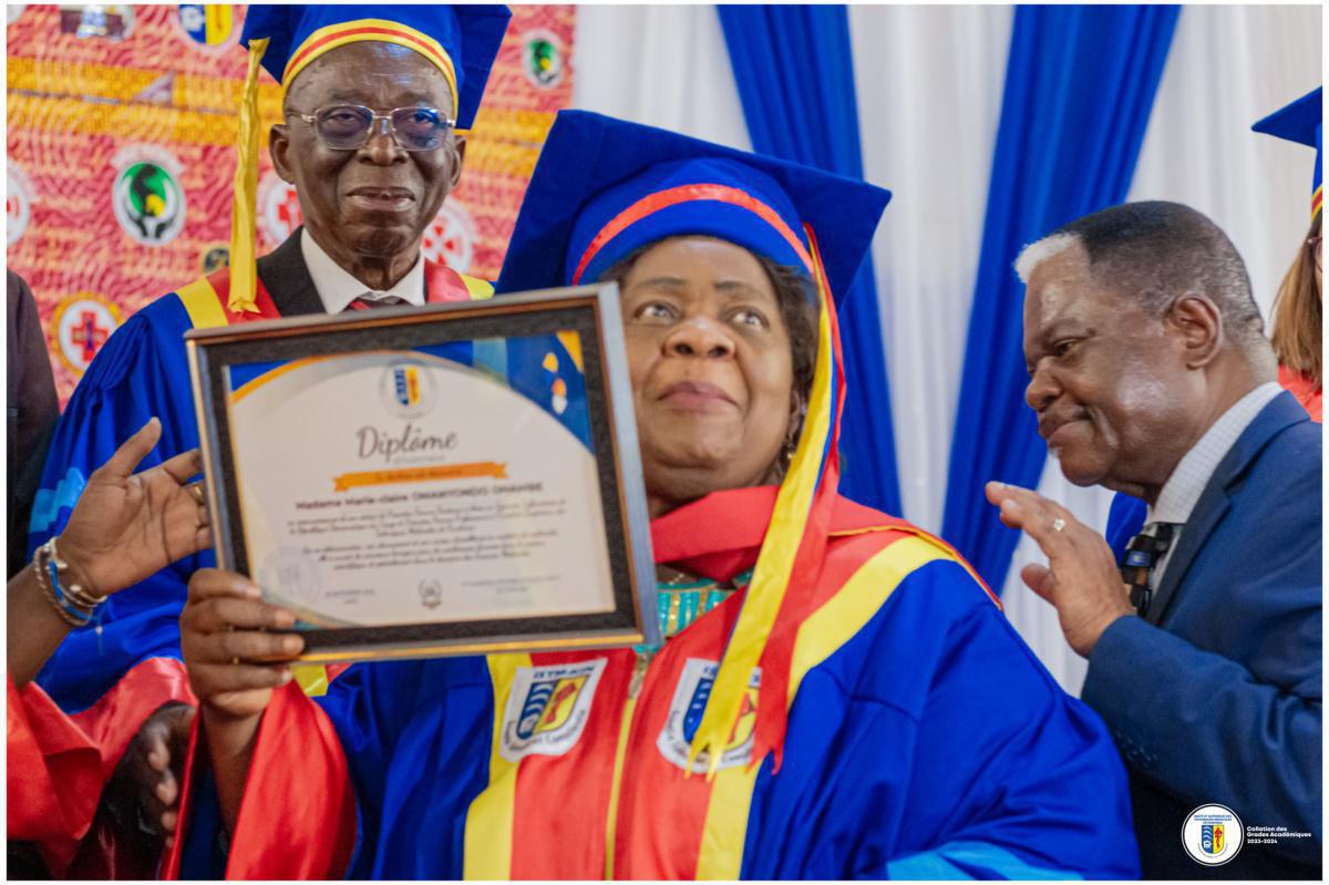 Hommage à Marie Claire OMANYONDO : première femme Docteure en Sciences Infirmières en RDC et première femme professeure de l'ISTM-KIN