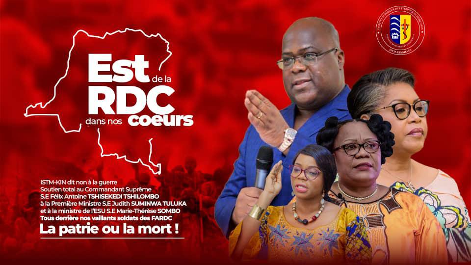 ISTM-KIN SOUTIEN LE PRESIDENT DE LA REPUBLIQUE ET LES FARDC