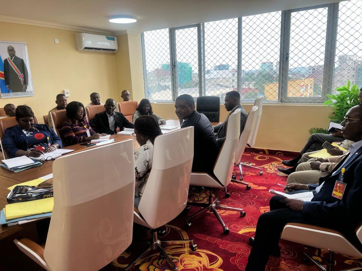 RENFORCEMENT DE LA REDEVABILITE DES MANDATAIRES PUBLICS : SEANCE DE TRAVAIL ENTRE L'IGF ET LE COMITE DE GESTION DE L'ISTM-KINSHASA