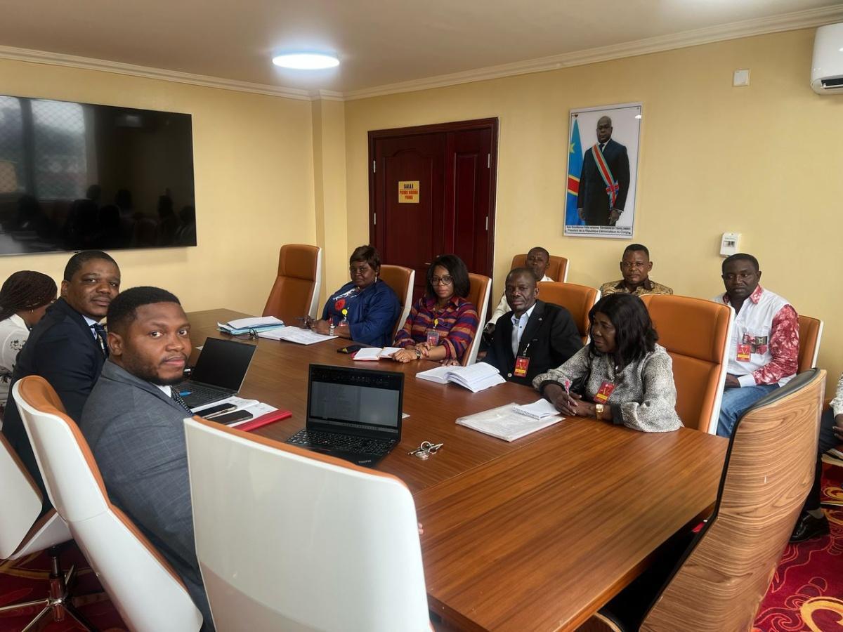 RENFORCEMENT DE LA REDEVABILITE DES MANDATAIRES PUBLICS : SEANCE DE TRAVAIL ENTRE L'IGF ET LE COMITE DE GESTION DE L'ISTM-KINSHASA