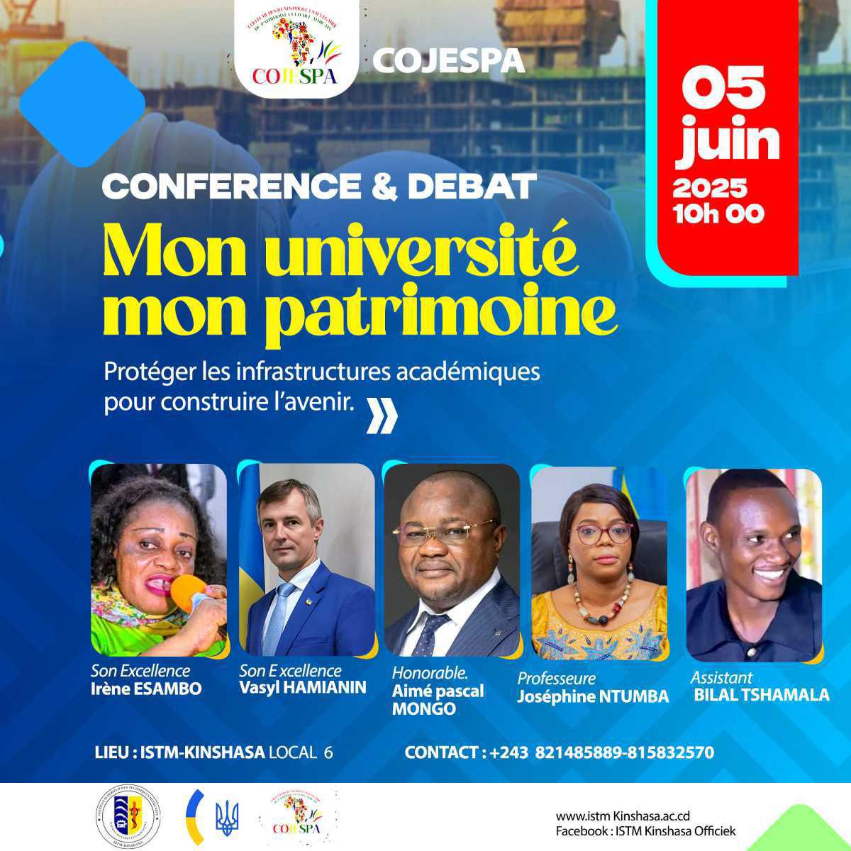 CONFERENCE - DEBAT : MON UNIVERSITE, MON PATRIMOINE