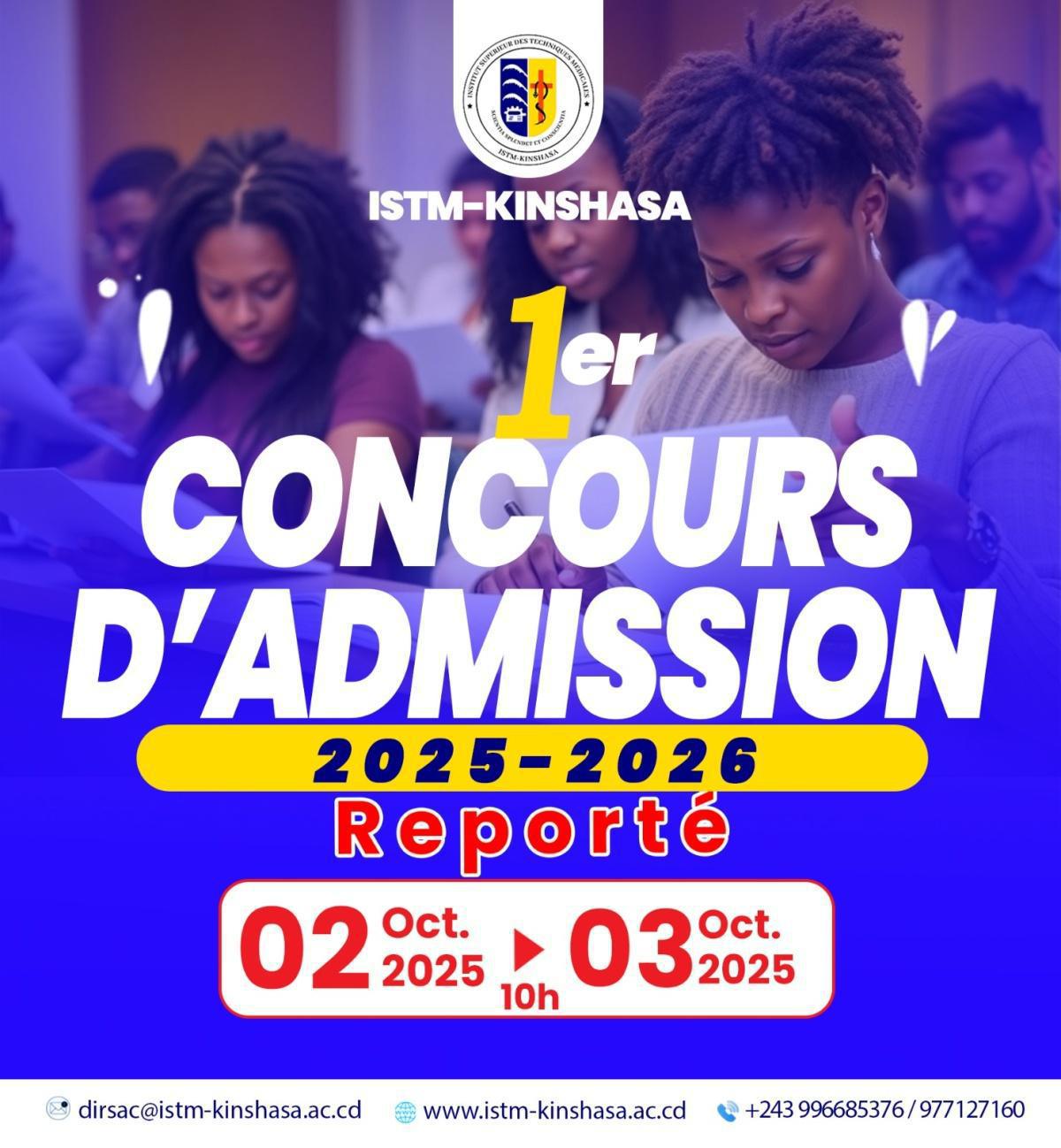 COMMUNIQUE A L'ATTENTION DES CANDIDATES A L'INSCRIPTION 2025-2026