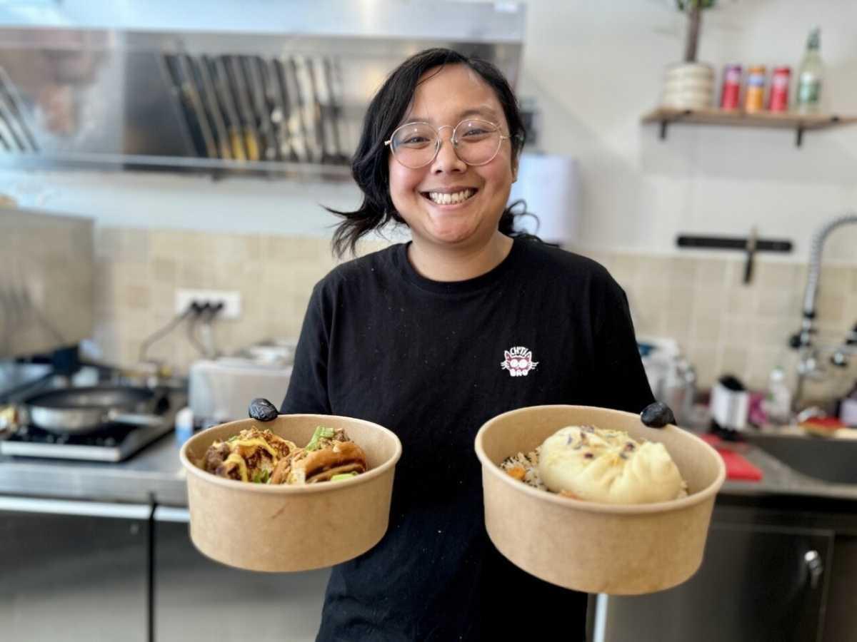 Chez Ch’ti Bao, Arounie revisite des recettes françaises en version street food asiatique.