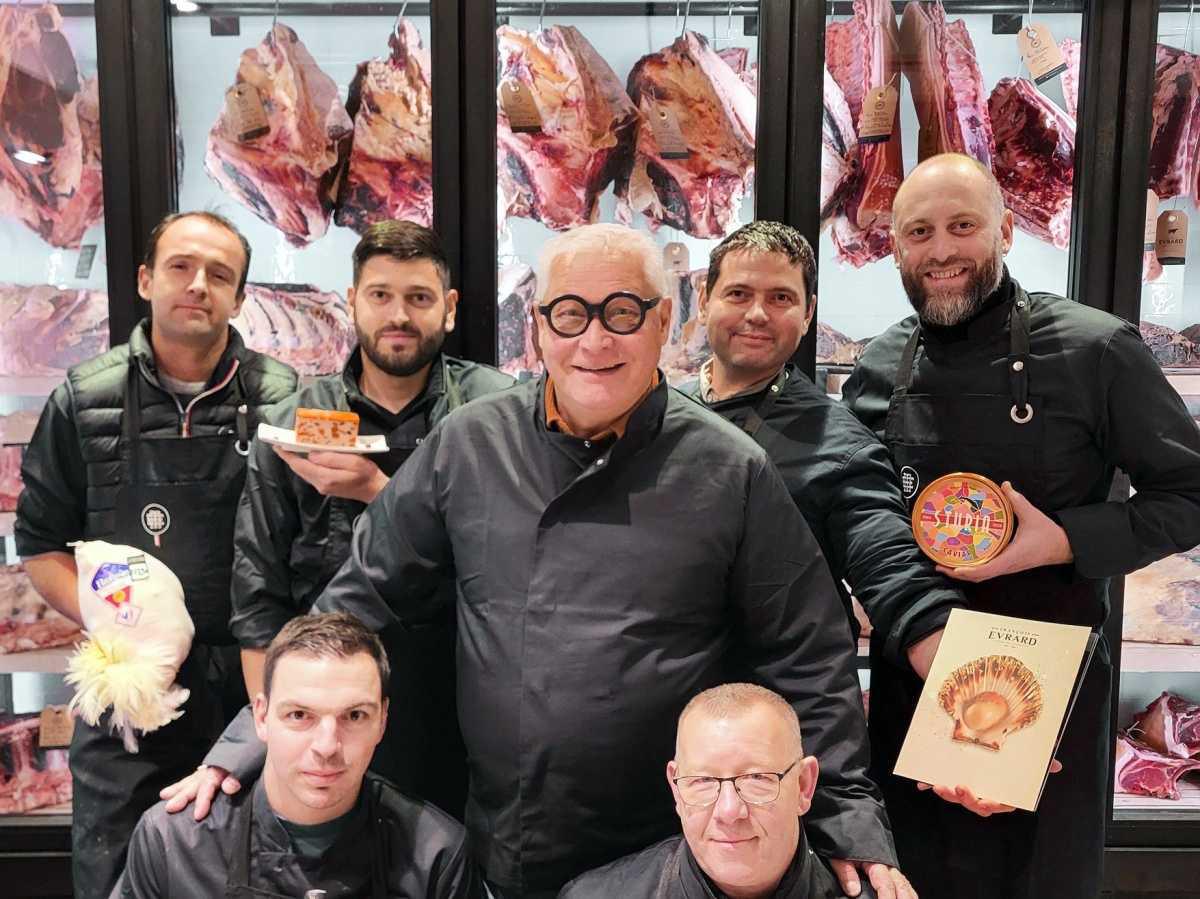 Le boucher François Evrard reçoit le prestigieux titre de maître artisan.