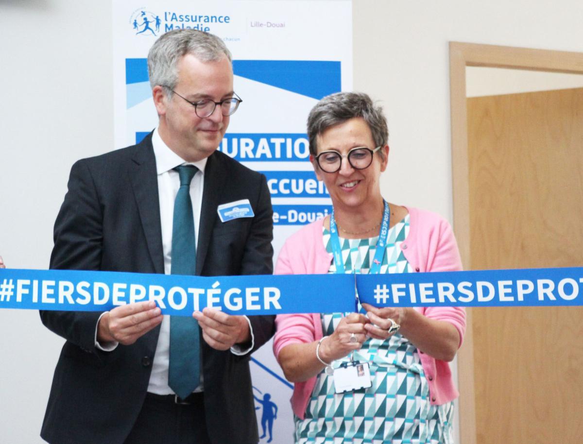 Rue d'Iéna, un nouvel accueil commun pour l'Assurance maladie de Lille. Rue d'Iéna, un nouvel accueil commun pour l'Assurance maladie de Lille.