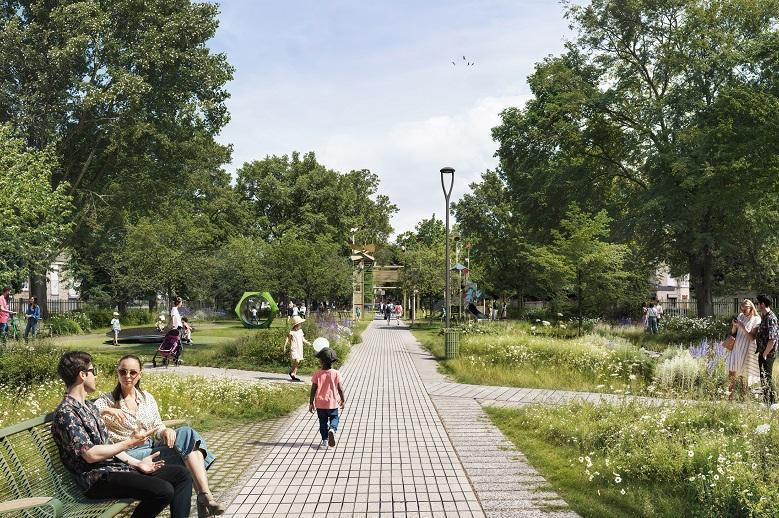 A Wazemmes, la mue du square Ghesquière va commencer mi-octobre. A Wazemmes, la mue du square Ghesquière va commencer mi-octobre.