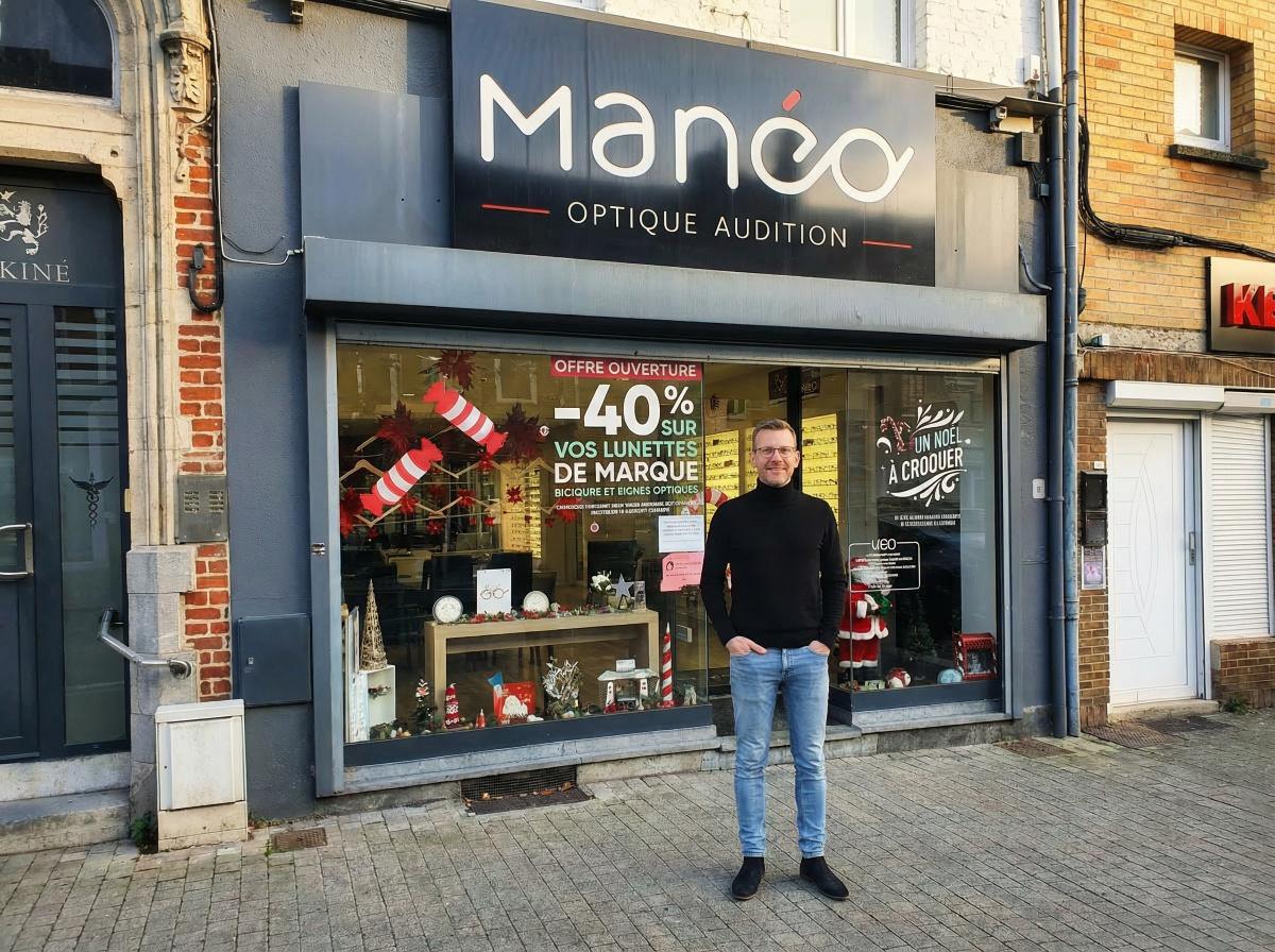 Manéo, nouvel opticien et audioprothésiste avenue Jean Jaurès à Ronchin. 