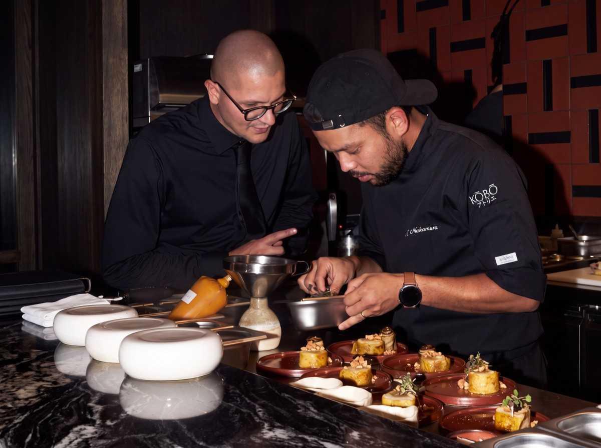 Kōbō, nouvel « atelier gastronomique » japonais, rue Masurel. Kōbō, nouvel « atelier gastronomique » japonais, rue Masurel.
