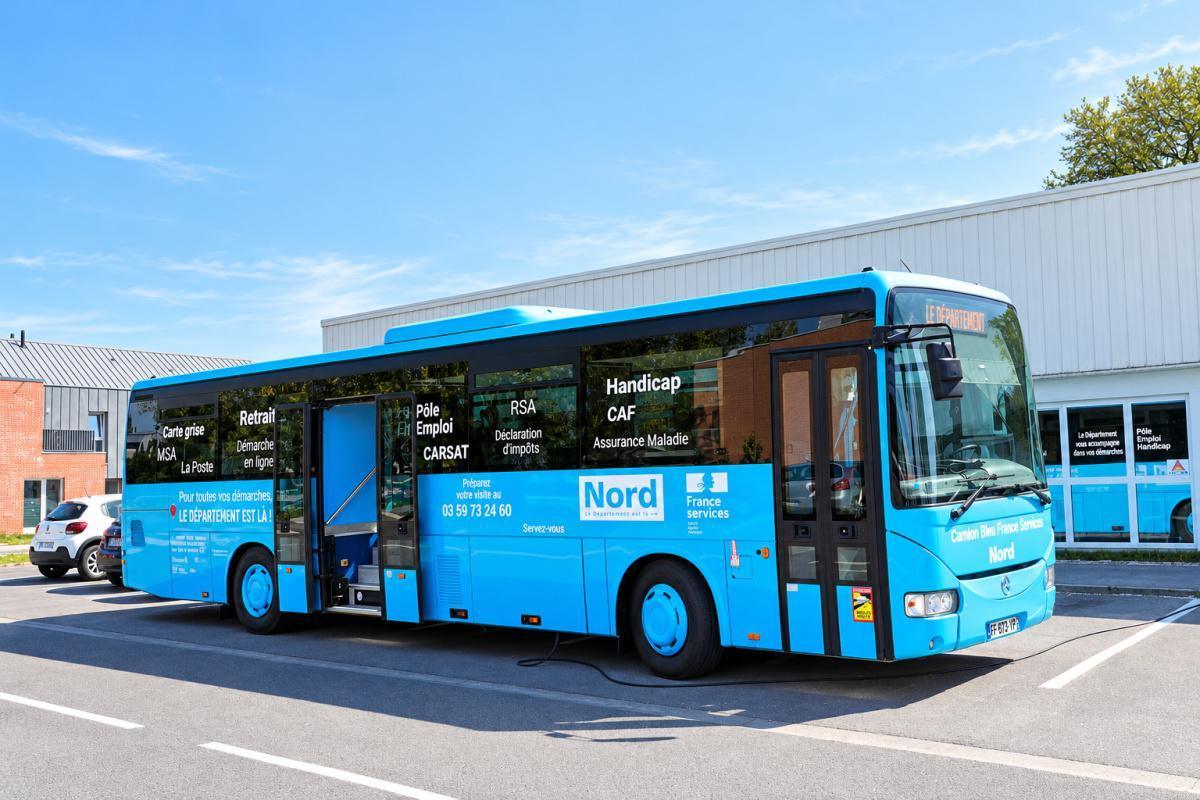 Lesquin : le bus France Services s’arrêtera place Hoche chaque mois. Lesquin : le bus France Services s’arrêtera place Hoche chaque mois.
