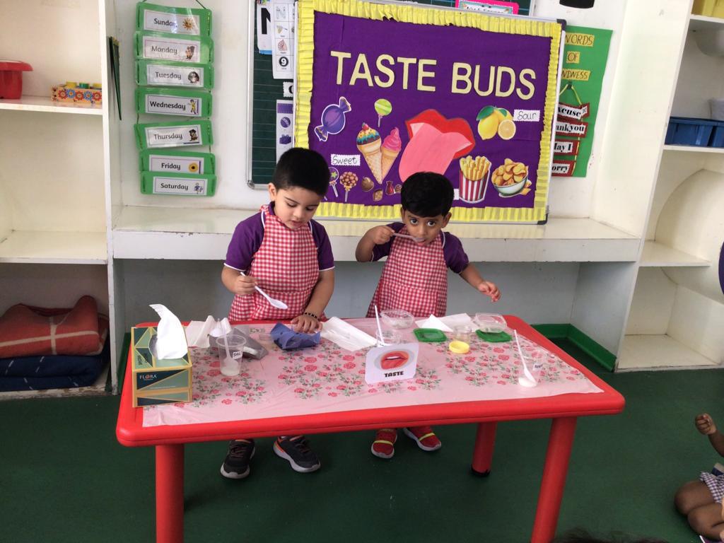 Testing our taste buds