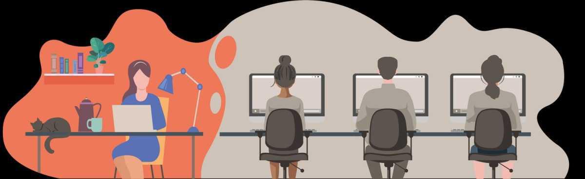 Le succès du télétravail auprès des salariés toujours plus important.