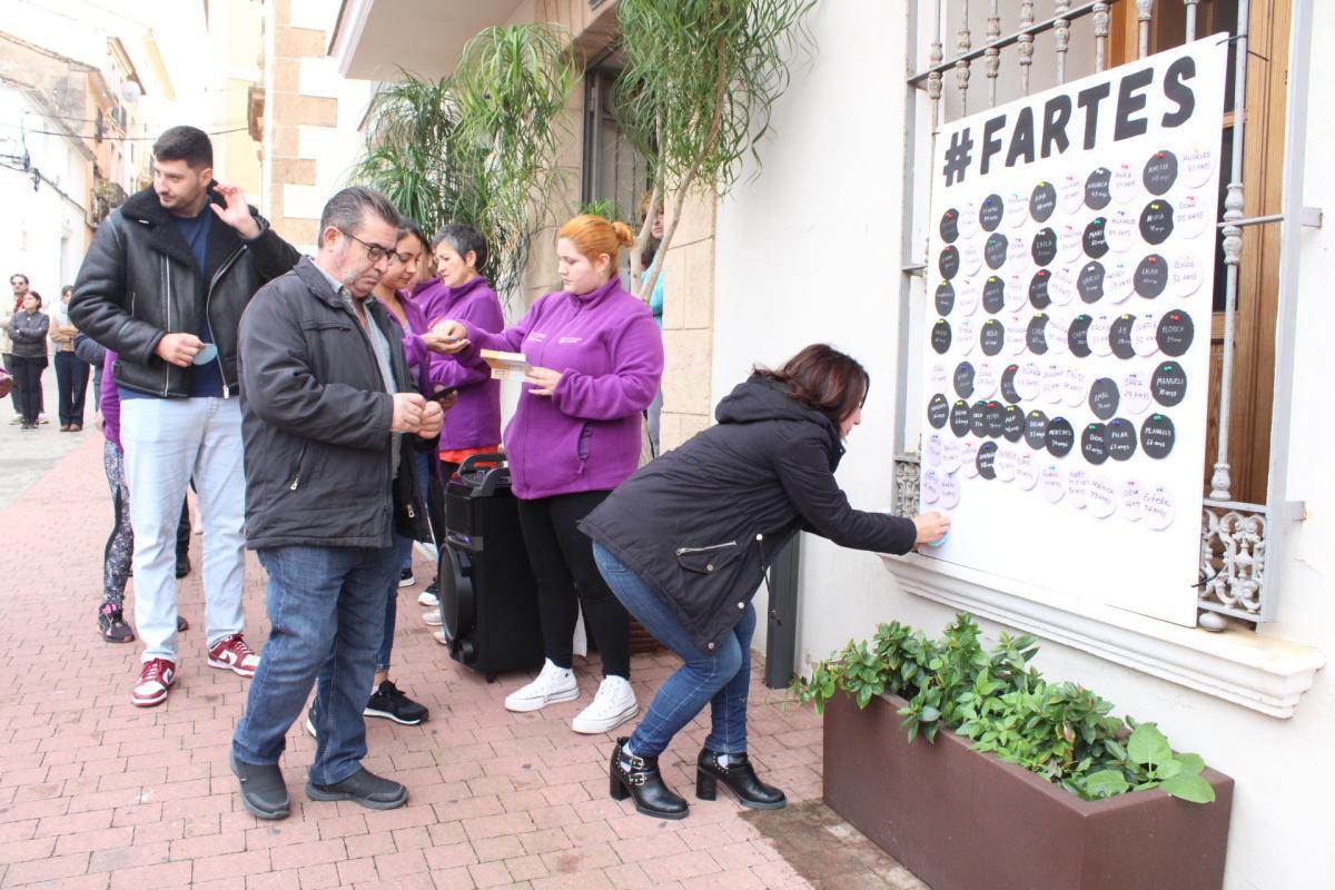 25N en Ondara: "L'amor no és l'hòstia" 25N en Ondara: "L'amor no és l'hòstia"