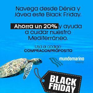 Mundo Marino y su Black Friday 2024: descuentos con propósito para proteger el Mediterráneo Mundo Marino y su Black Friday 2024: descuentos con propósito para proteger el Mediterráneo