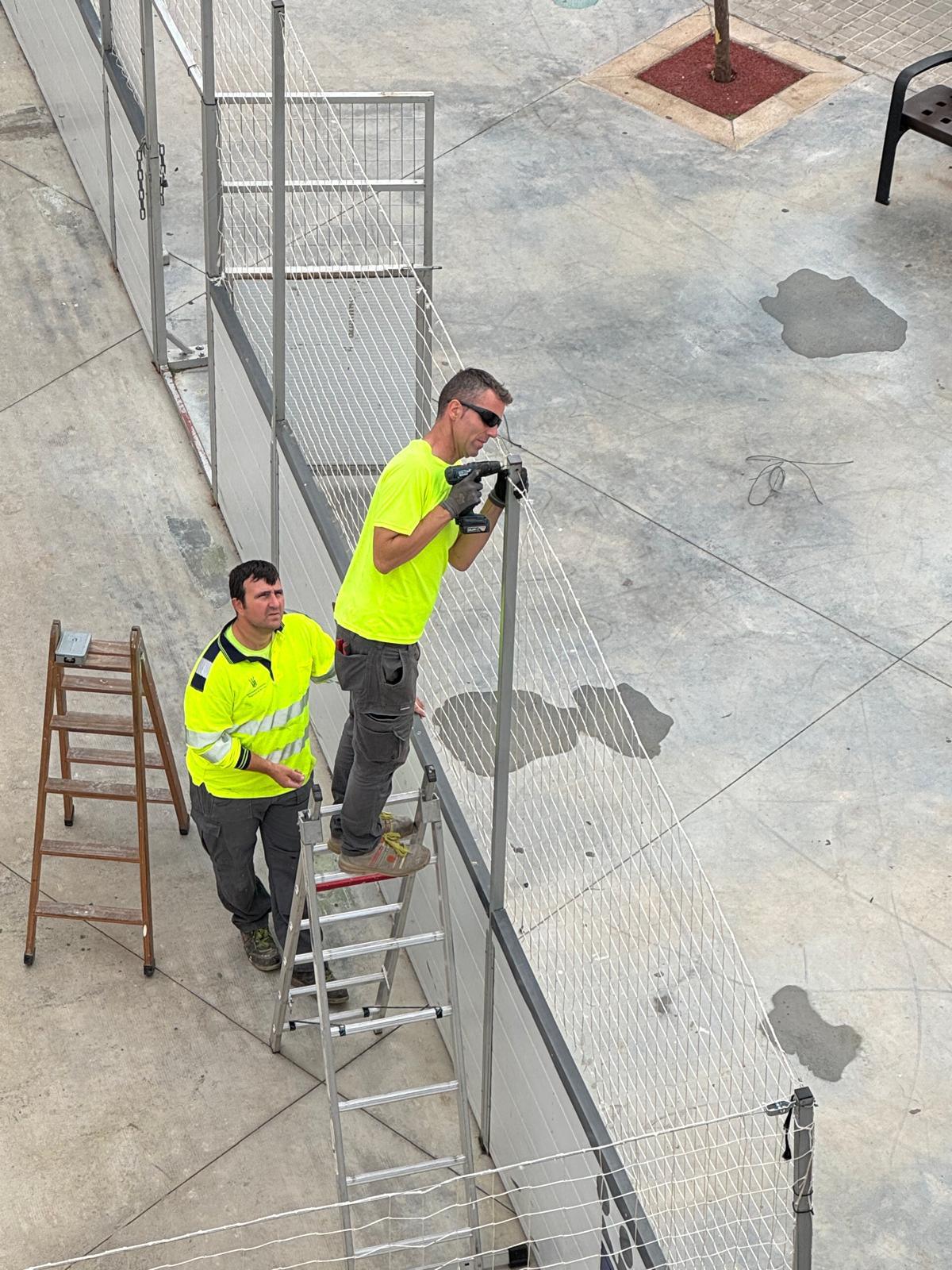 La pista deportiva de Ondara cuenta con cámara de vigilancia para evitar vandalismos La pista deportiva de Ondara cuenta con cámara de vigilancia para evitar vandalismos