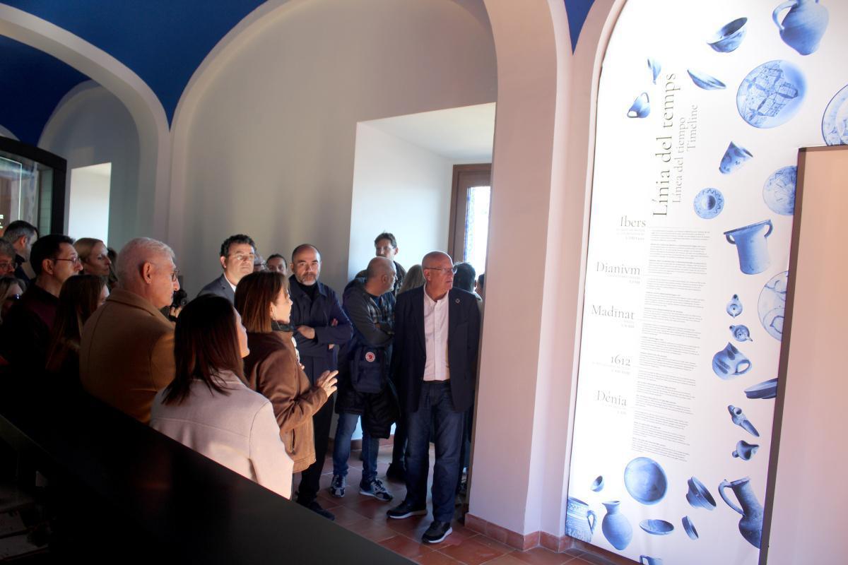 La historia de Dénia se abre paso en el recién inaugurado Centro de Interpretación