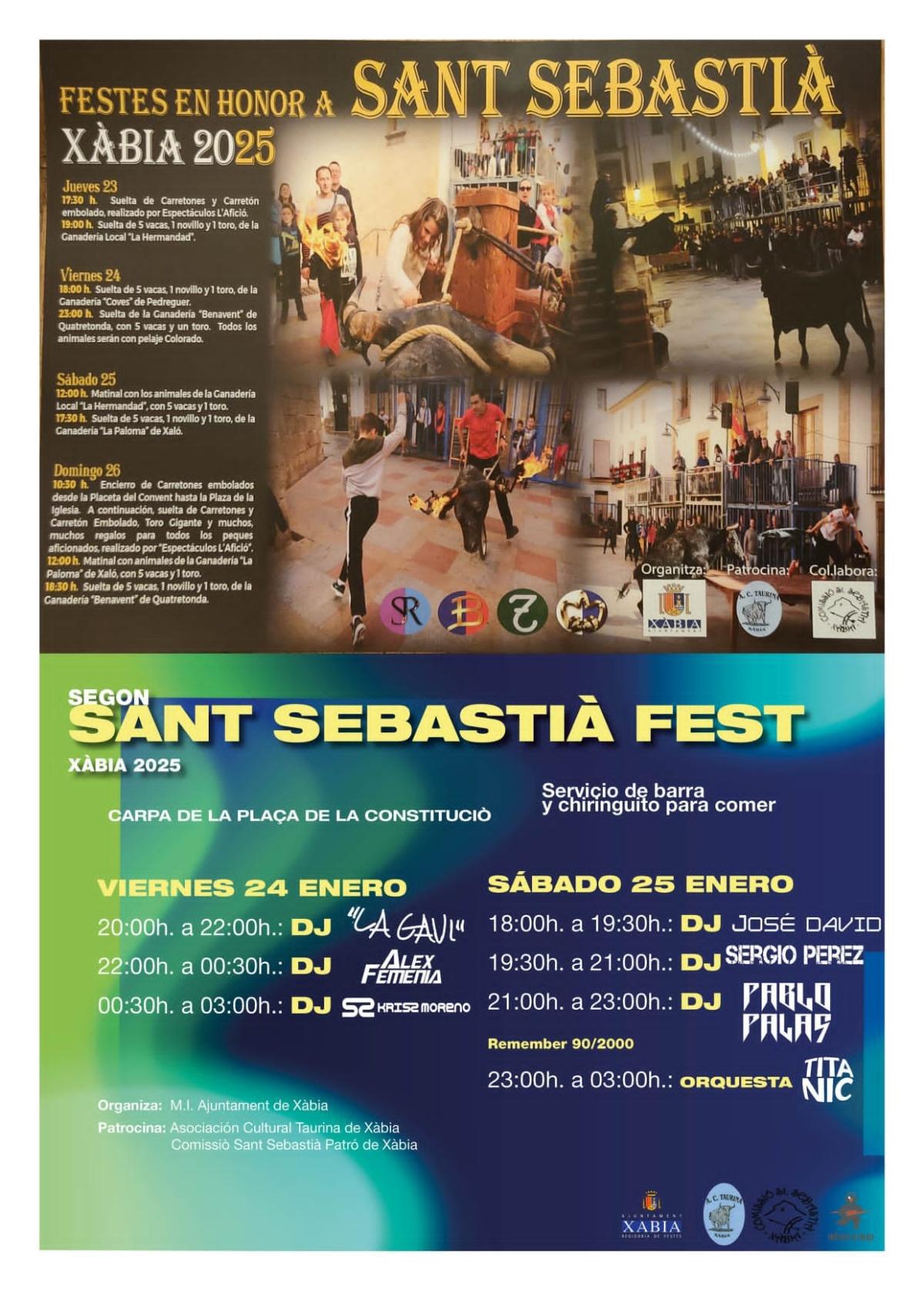Xàbia vive enero con intensidad festiva, Sant Antoni y Sant Sebastià Xàbia vive enero con intensidad festiva, Sant Antoni y Sant Sebastià