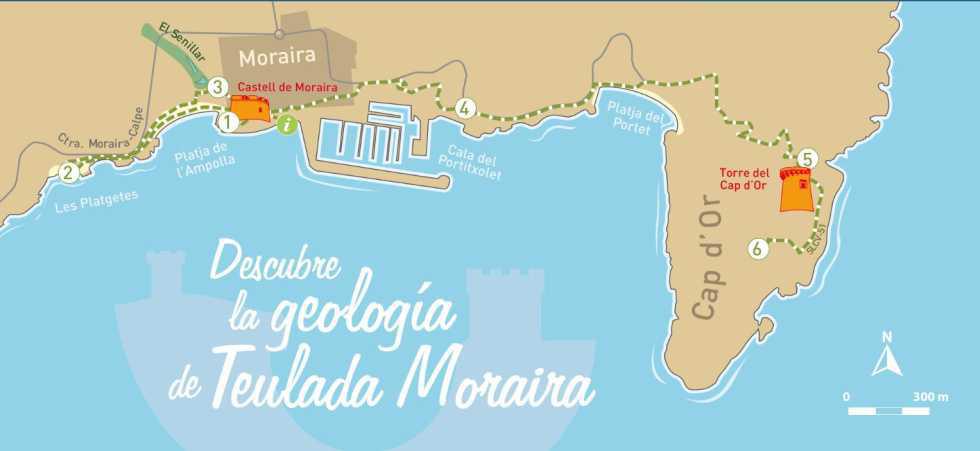 Moraira cuenta con la primera Ruta Geológica de la provincia Moraira cuenta con la primera Ruta Geológica de la provincia