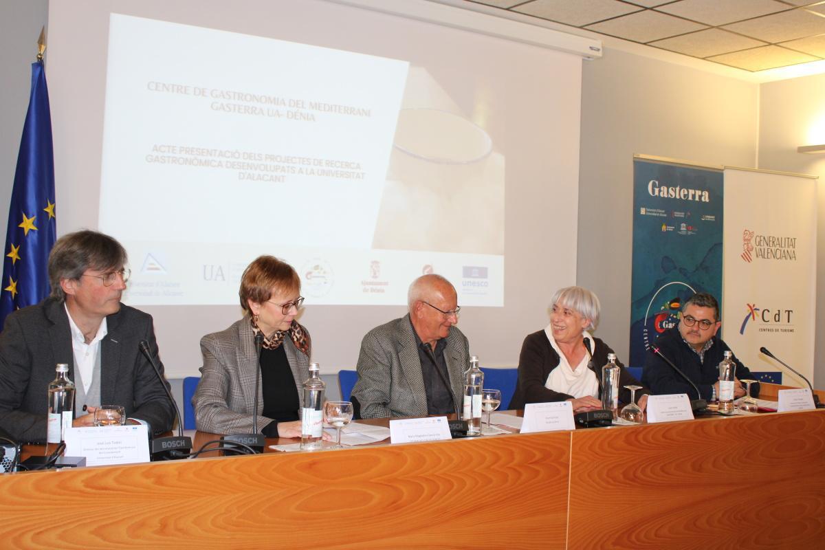 La Universidad de Alicante presenta sus investigaciones gastronómicas en Dénia La Universidad de Alicante presenta sus investigaciones gastronómicas en Dénia