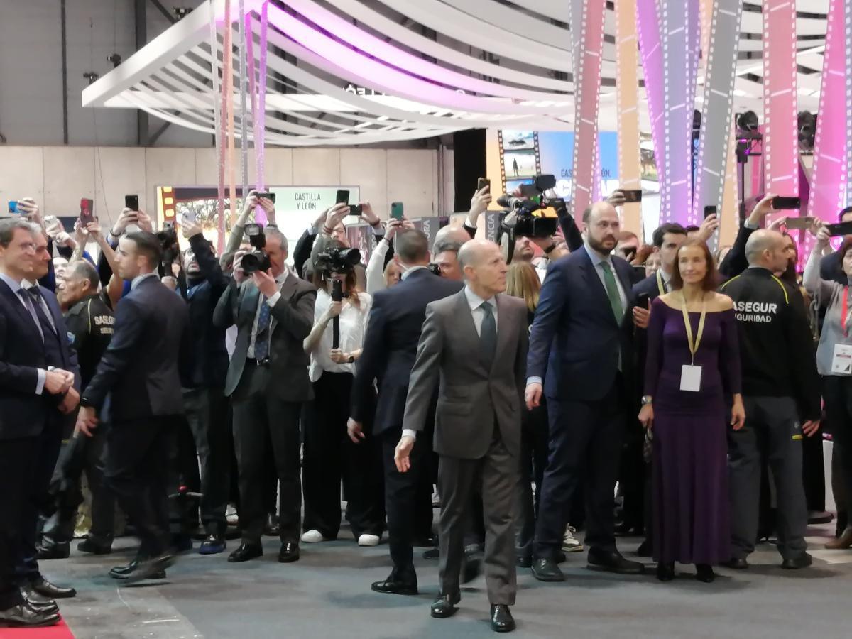 Los Reyes visitan la Comunitat Valenciana en la inauguración de Fitur Los Reyes visitan la Comunitat Valenciana en la inauguración de Fitur