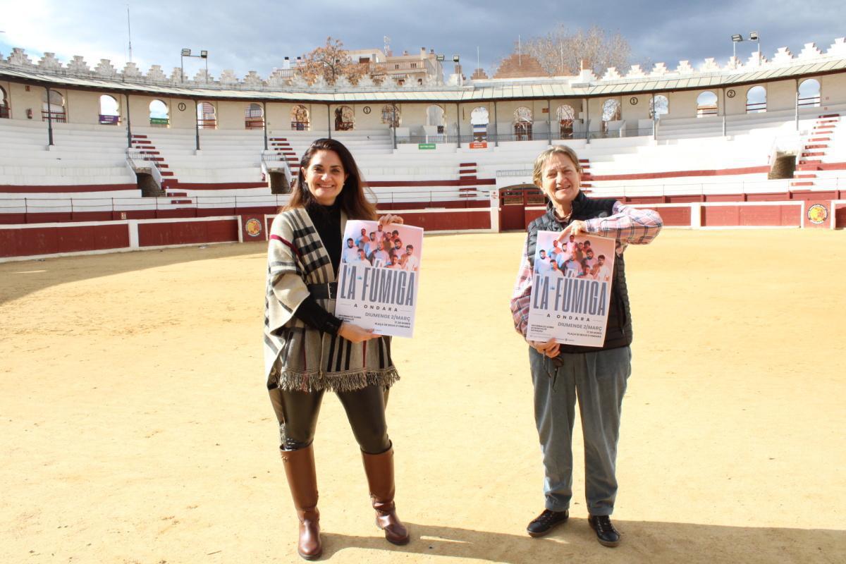 La Fúmiga llenará la Plaza de Toros de Ondara este próximo 2 de marzo La Fúmiga llenará la Plaza de Toros de Ondara este próximo 2 de marzo