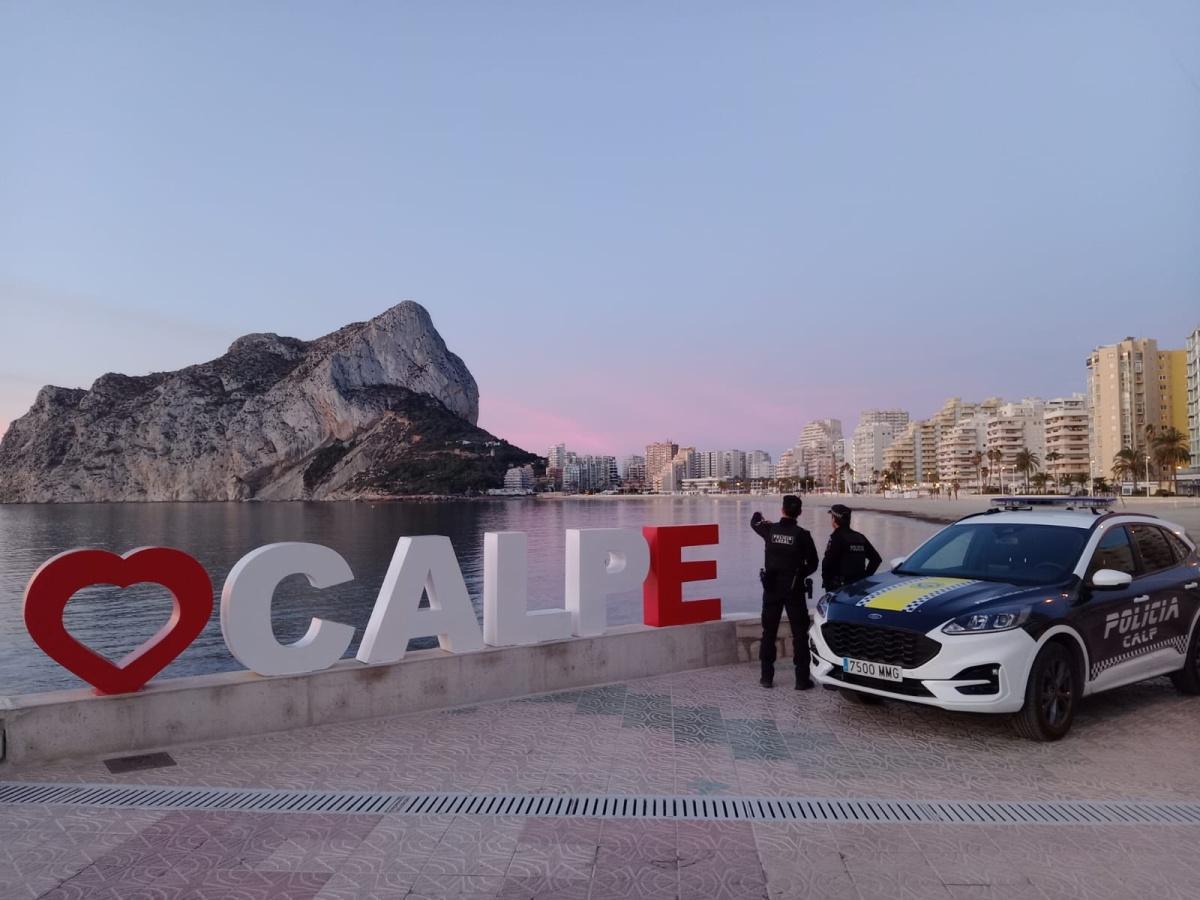 La Policía de Calp formula más de 12.300 multas de circulación durante 2024