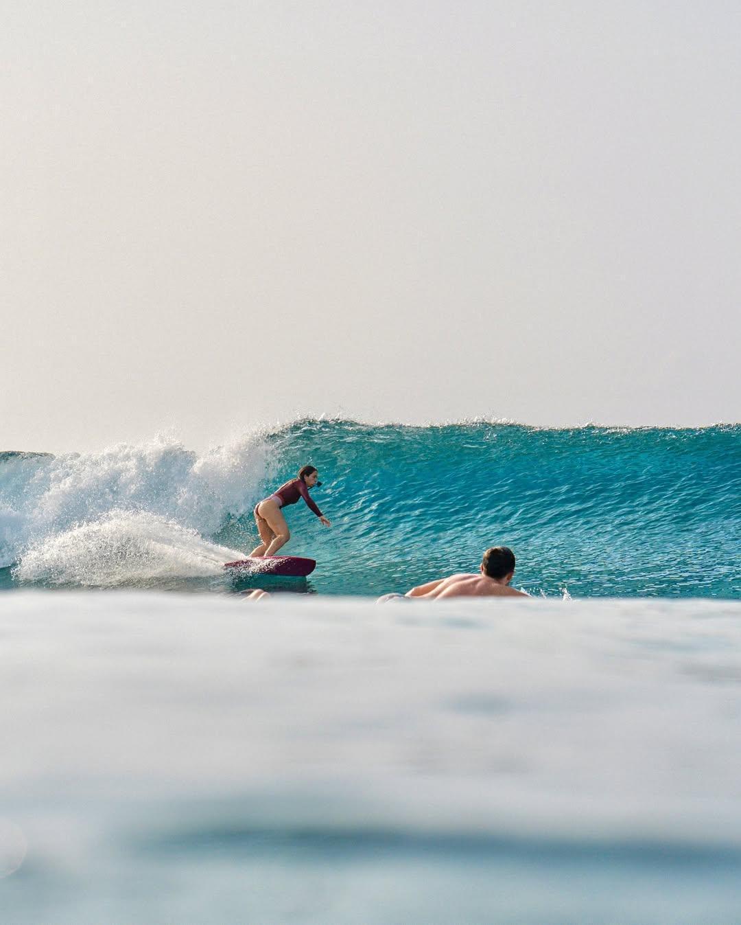Bailando con las olas