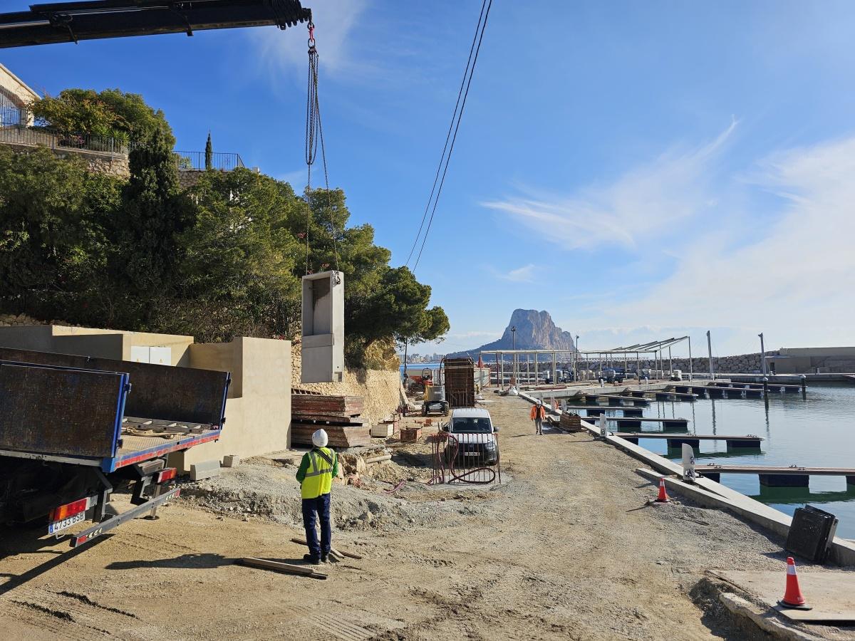 Puerto Blanco de Calp concluirá sus obras para abrir este verano