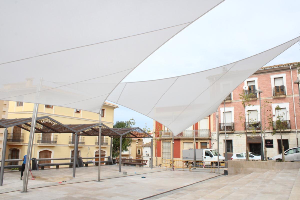 Concluyen las obras de la plaza Mayor de Ondara