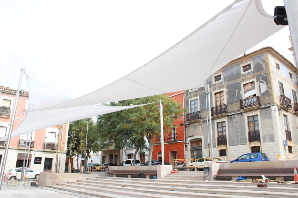 Concluyen las obras de la plaza Mayor de Ondara Concluyen las obras de la plaza Mayor de Ondara