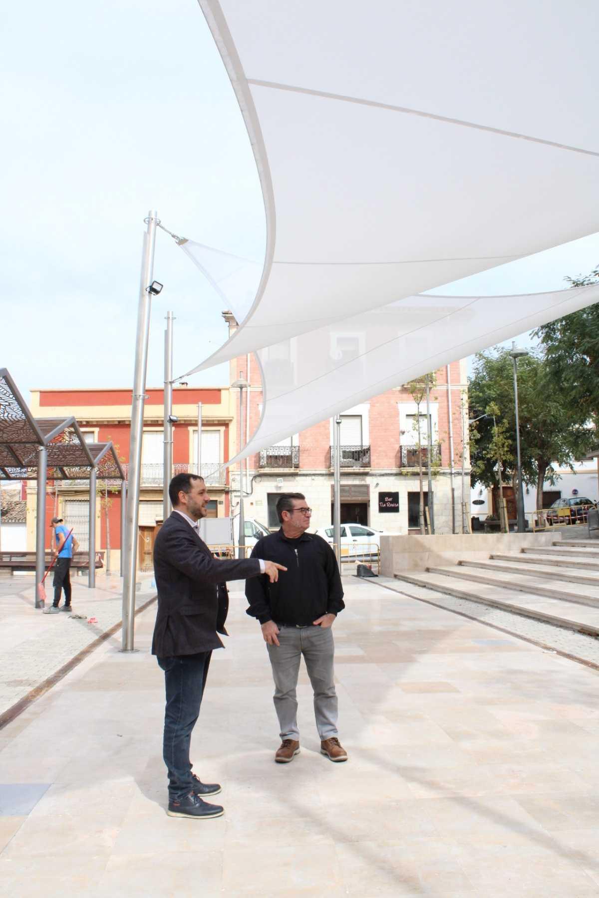 Concluyen las obras de la plaza Mayor de Ondara Concluyen las obras de la plaza Mayor de Ondara
