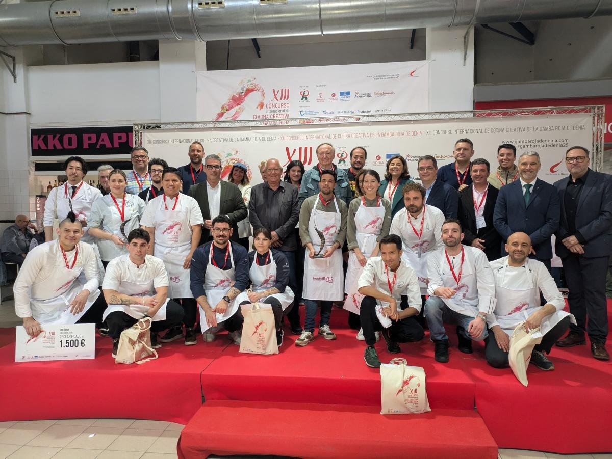 Ana Lázaro del Restaurante Barro de Ávila conquista el Concurso Internacional de la Gamba Roja de Dénia