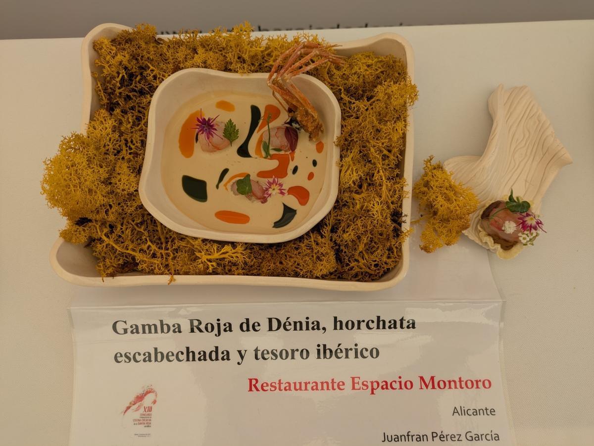 Ana Lázaro del Restaurante Barro de Ávila conquista el Concurso Internacional de la Gamba Roja de Dénia Ana Lázaro del Restaurante Barro de Ávila conquista el Concurso Internacional de la Gamba Roja de Dénia