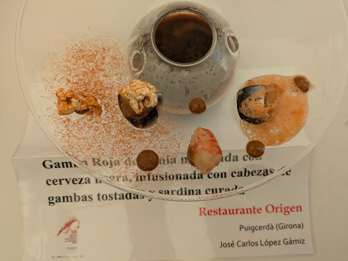 Ana Lázaro del Restaurante Barro de Ávila conquista el Concurso Internacional de la Gamba Roja de Dénia Ana Lázaro del Restaurante Barro de Ávila conquista el Concurso Internacional de la Gamba Roja de Dénia