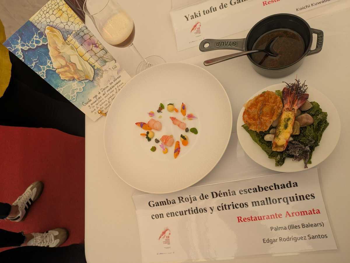 Ana Lázaro del Restaurante Barro de Ávila conquista el Concurso Internacional de la Gamba Roja de Dénia Ana Lázaro del Restaurante Barro de Ávila conquista el Concurso Internacional de la Gamba Roja de Dénia