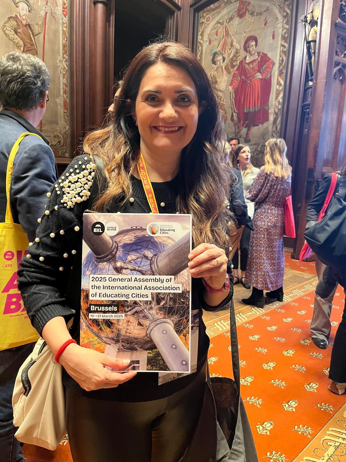 Ondara viaja a Bruselas para participar con la Asociación Internacional de Ciudades Educadoras Ondara viaja a Bruselas para participar con la Asociación Internacional de Ciudades Educadoras