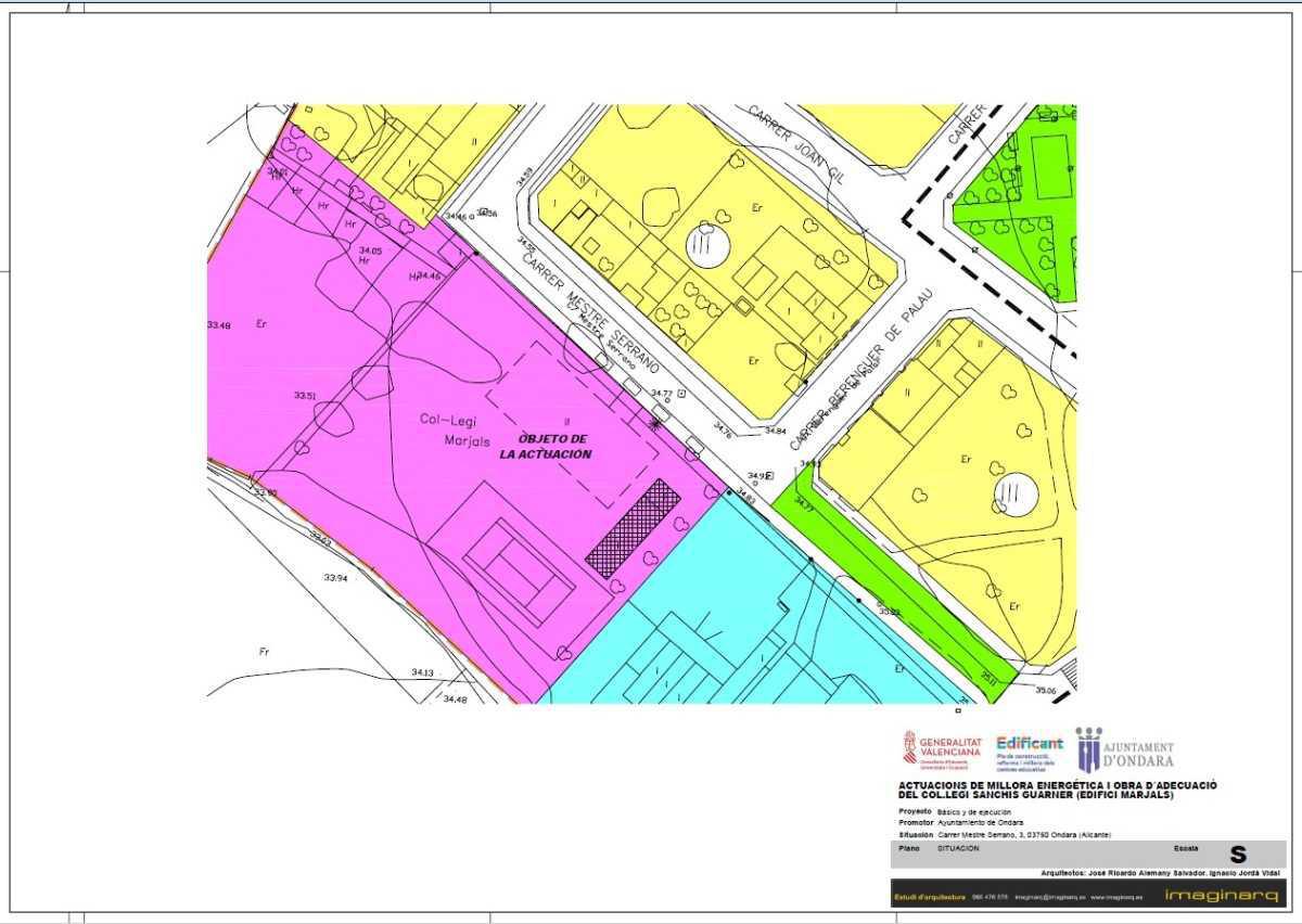 Ondara adjudica las obras de mejora energética de sus colegios por casi 1,5 mil euros Ondara adjudica las obras de mejora energética de sus colegios por casi 1,5 mil euros