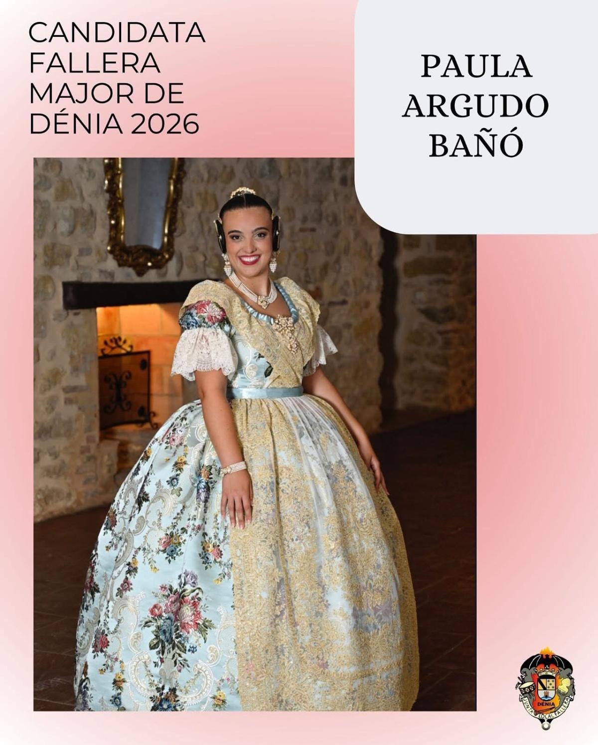 Cuatro candidatas optan a ser Fallera Mayor de Dénia 2026 Cuatro candidatas optan a ser Fallera Mayor de Dénia 2026