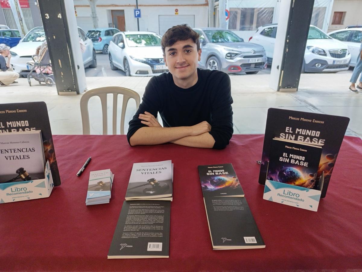 La Fira del Llibre d'Ondara rep la visita de Dani Miquel