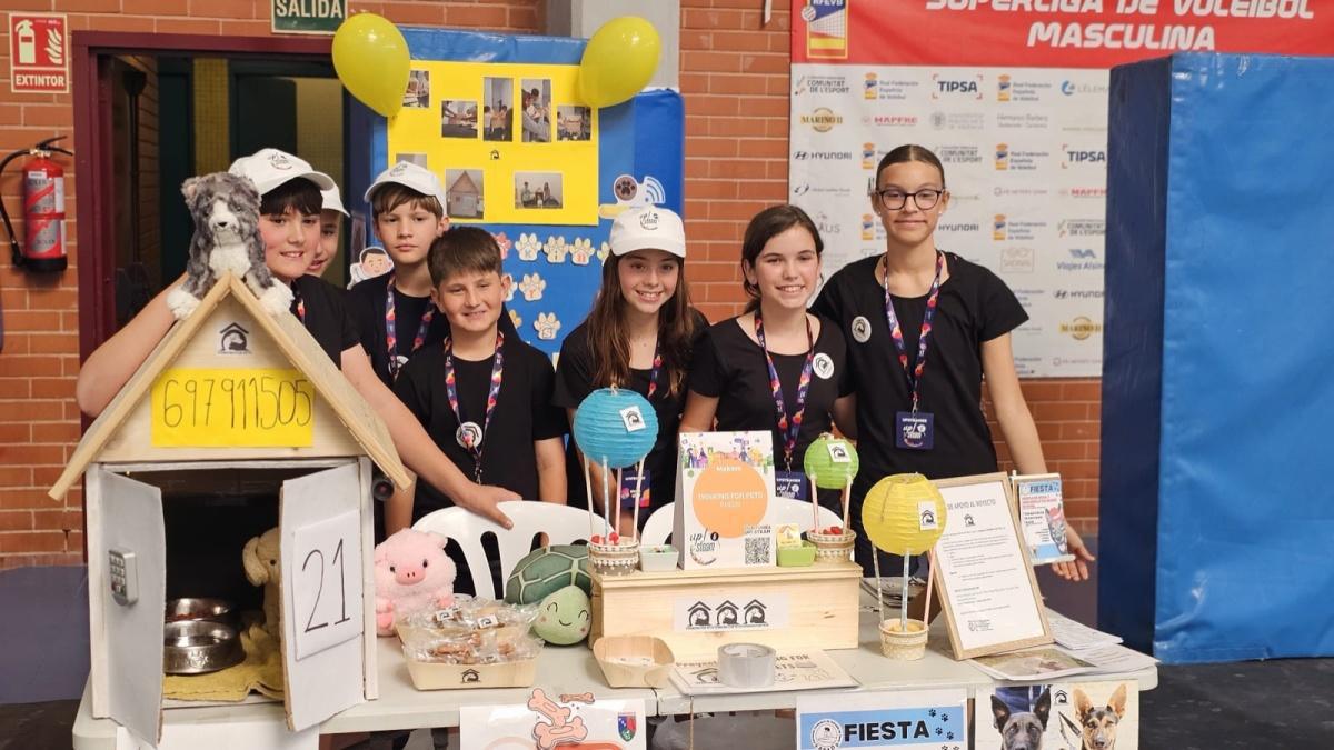 El Colegio Paidos de Dénia es finalista del concurso Up Steam con una propuesta para proteger a los animales sin hogar