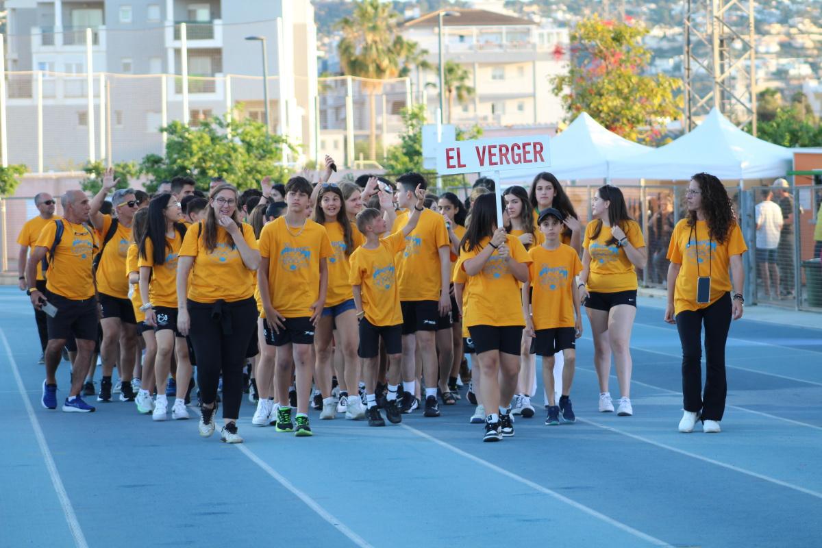 Multitudinària inauguració del Minijocs a la capital comarcal