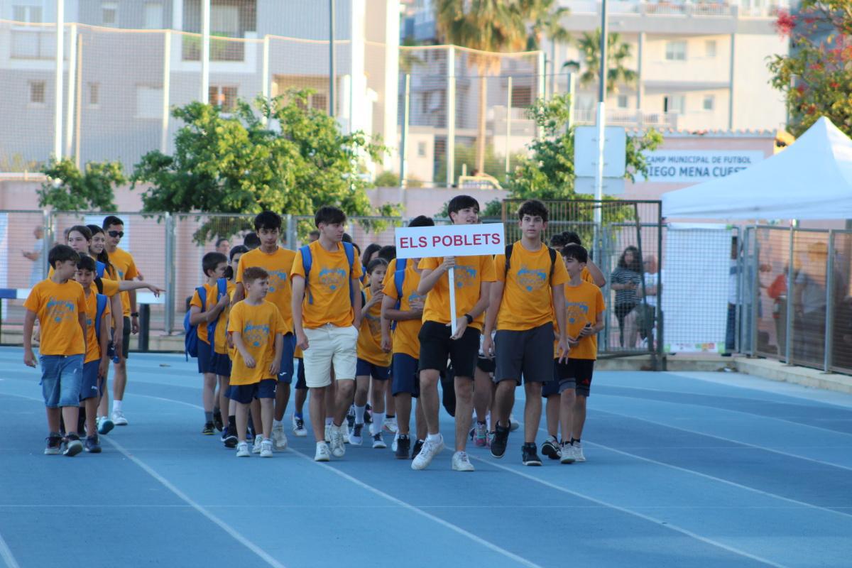Multitudinària inauguració del Minijocs a la capital comarcal