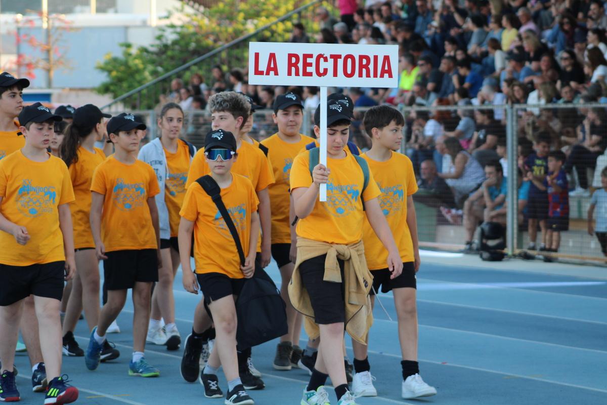 Multitudinària inauguració del Minijocs a la capital comarcal