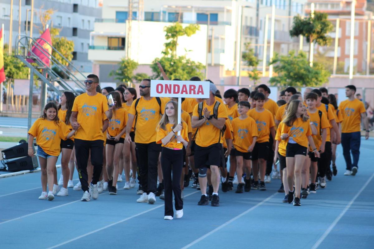 Multitudinària inauguració del Minijocs a la capital comarcal