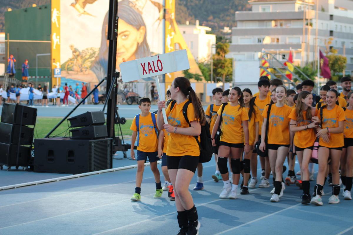 Multitudinària inauguració del Minijocs a la capital comarcal