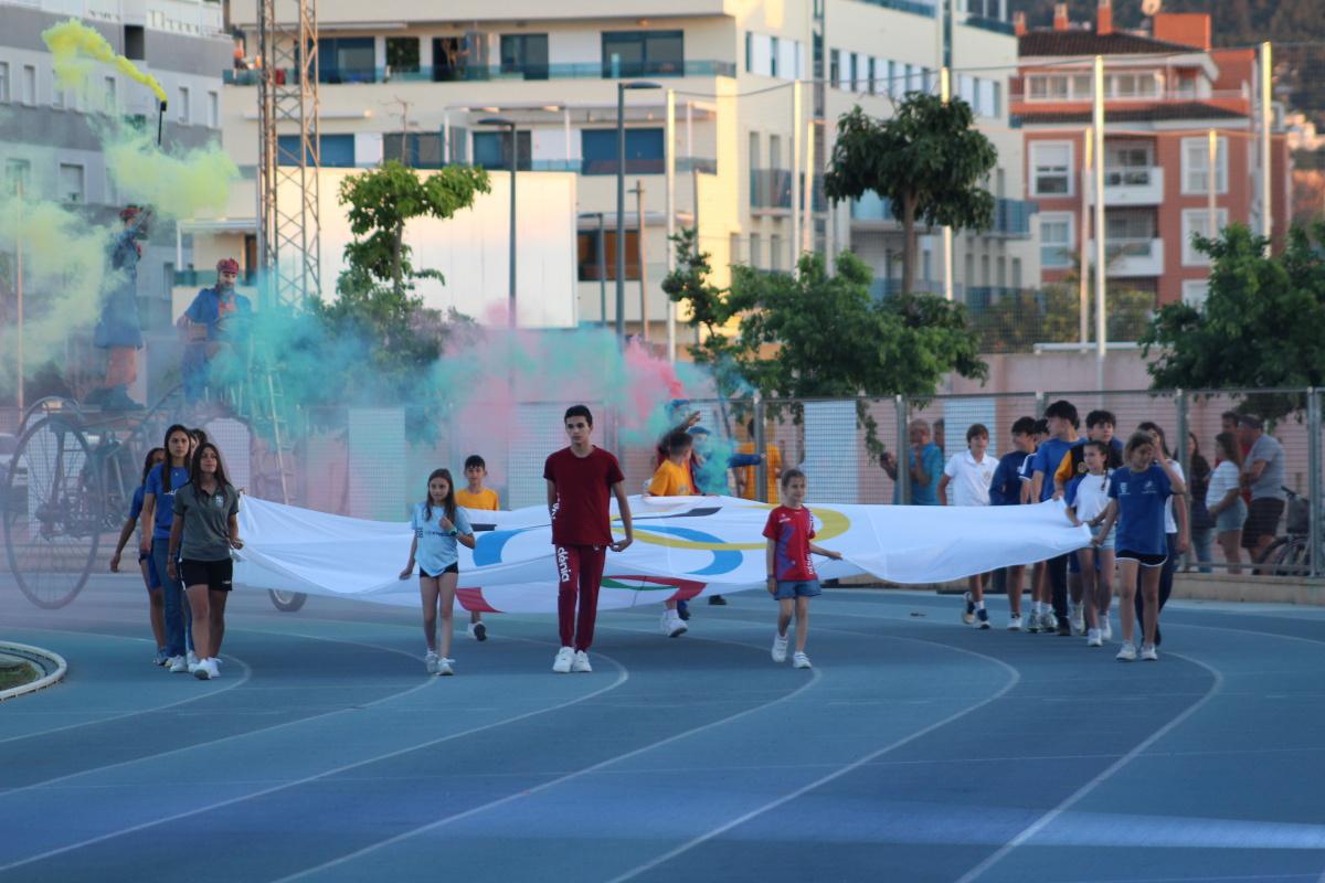Multitudinària inauguració del Minijocs a la capital comarcal